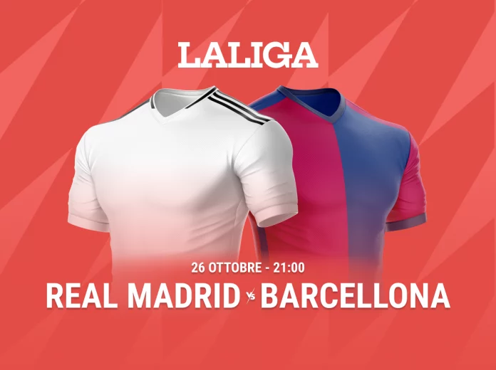 Pronostico Real Madrid Barcellona Clasico LaLiga 2024-2025