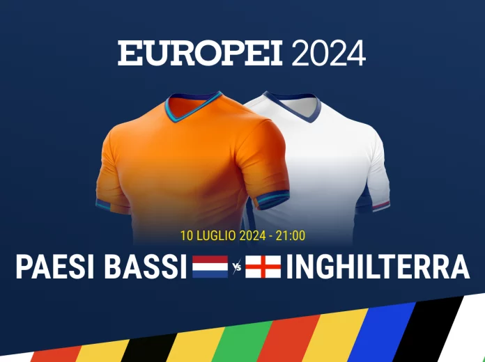 Pronostico Paesi Bassi Inghilterra semifinale EURO 2024