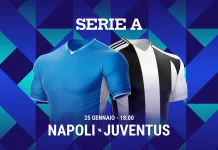 Pronostico Napoli Juventus Ventiduesima Giornata Serie A 2024 2025