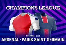 Pronostico Arsenal Paris Saint Germain Champions League