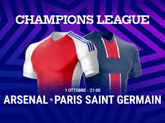 Pronostico Arsenal Paris Saint Germain Champions League