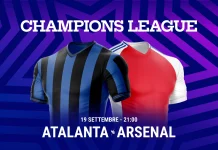 Pronostico Atalanta Arsenal Champions League