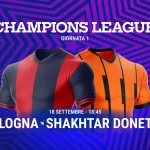 Pronostico Bologna Shakhtar Donetsk Champions League