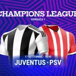 Pronostico Juventus PSV Eindhoven