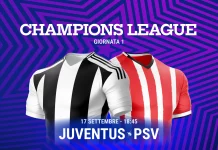 Pronostico Juventus PSV Eindhoven