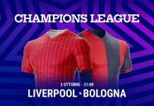 Pronostico Liverpool Bologna Champions League