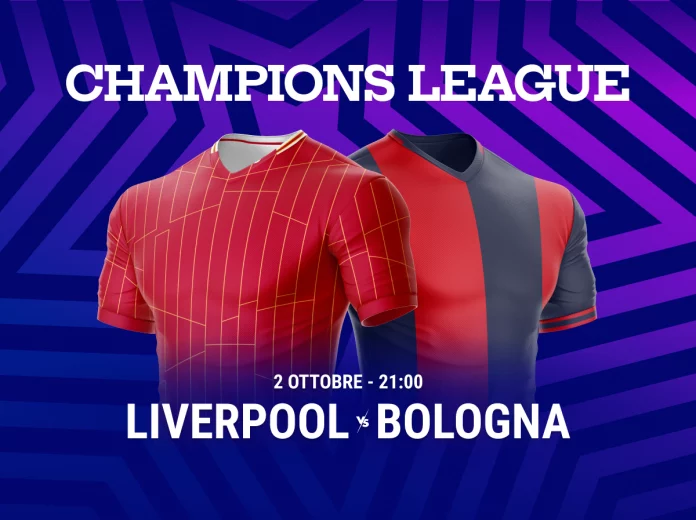 Pronostico Liverpool Bologna Champions League