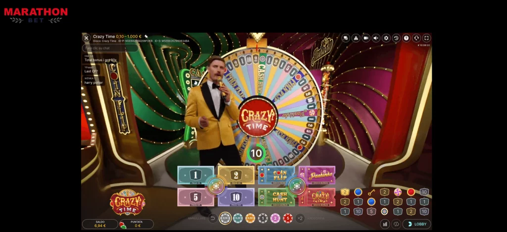 Game Shows Casinò Live Marathonbet