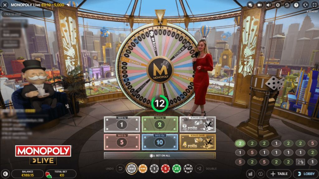 Monopoly Live Game Show Casinò Live Marathonbet