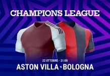 Pronostico Aston Villa Bologna Champions League