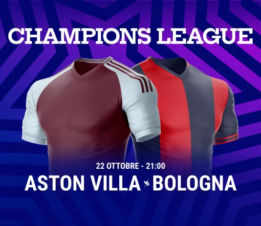 Pronostico Aston Villa Bologna Champions League