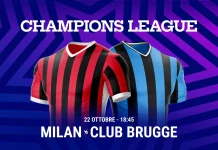 Pronostico Milan Club Brugge Champions League 2024-2025