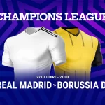 Pronostico Real Madrid Borussia Dortmund Champions League 2024/2025