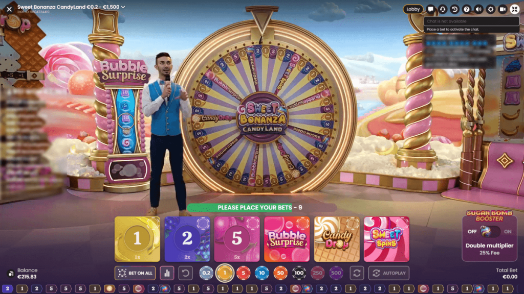 Sweet Bonanza Candyland Game Show Casinò Live Marathonbet