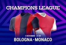 Pronostico Bologna Monaco Champions League 2024-2025