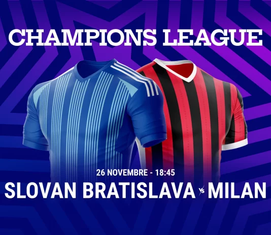 Pronostico Slovan Bratislava - Milan 5° giornata Champions League 2024-2025