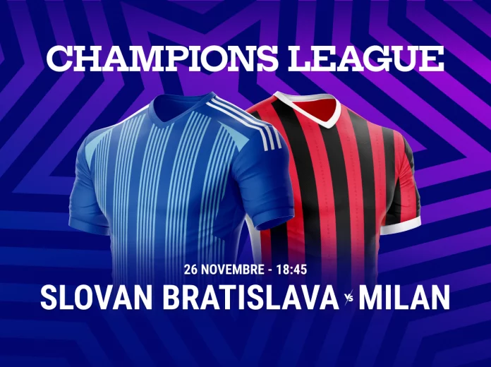 Pronostico Slovan Bratislava - Milan 5° giornata Champions League 2024-2025