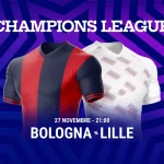 Pronostico Bologna - Lille Quinta Giornata Champions League 2024-2025