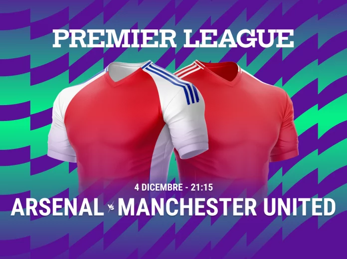 Pronostico Arsenal - Manchester United Quattordicesima Giornata Premier League