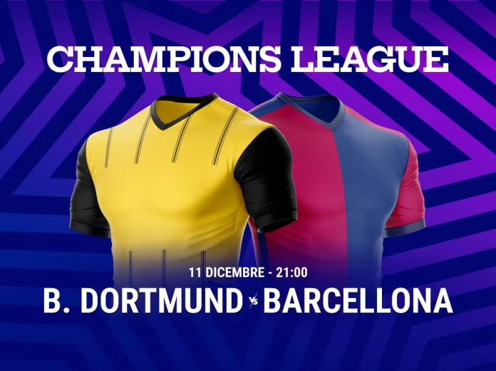 Pronostico Borussia Dortmund Barcellona Sesta Giornata Champions League 2024-2025