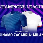 Pronostico Dinamo Zagabria Milan Ottava Giornata Champions League 2024-2025