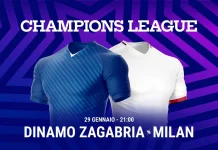 Pronostico Dinamo Zagabria Milan Ottava Giornata Champions League 2024-2025