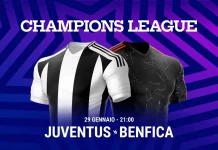 Pronostico Juventus Benfica Ottava Giornata Champions League 2024-2025