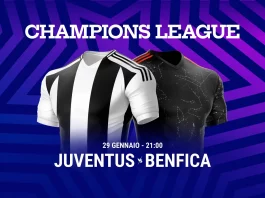 Pronostico Juventus Benfica Ottava Giornata Champions League 2024-2025