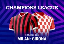 Pronostico Milan Girona Settima Giornata Champions League 2024-2025