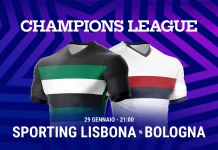 Pronostico Sporting Lisbona Bologna Ottava Giornata Champions League 2024-2025