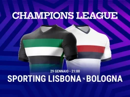 Pronostico Sporting Lisbona Bologna Ottava Giornata Champions League 2024-2025