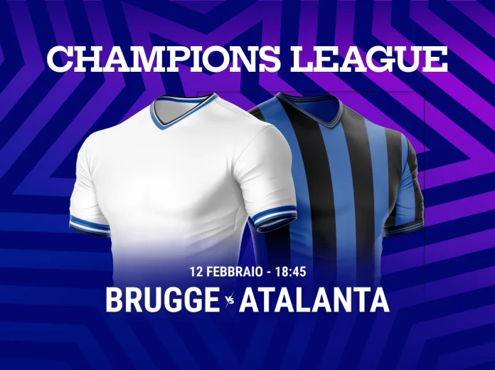 Pronostici Playoff Champions League 2024 2025 Brugge Atalanta